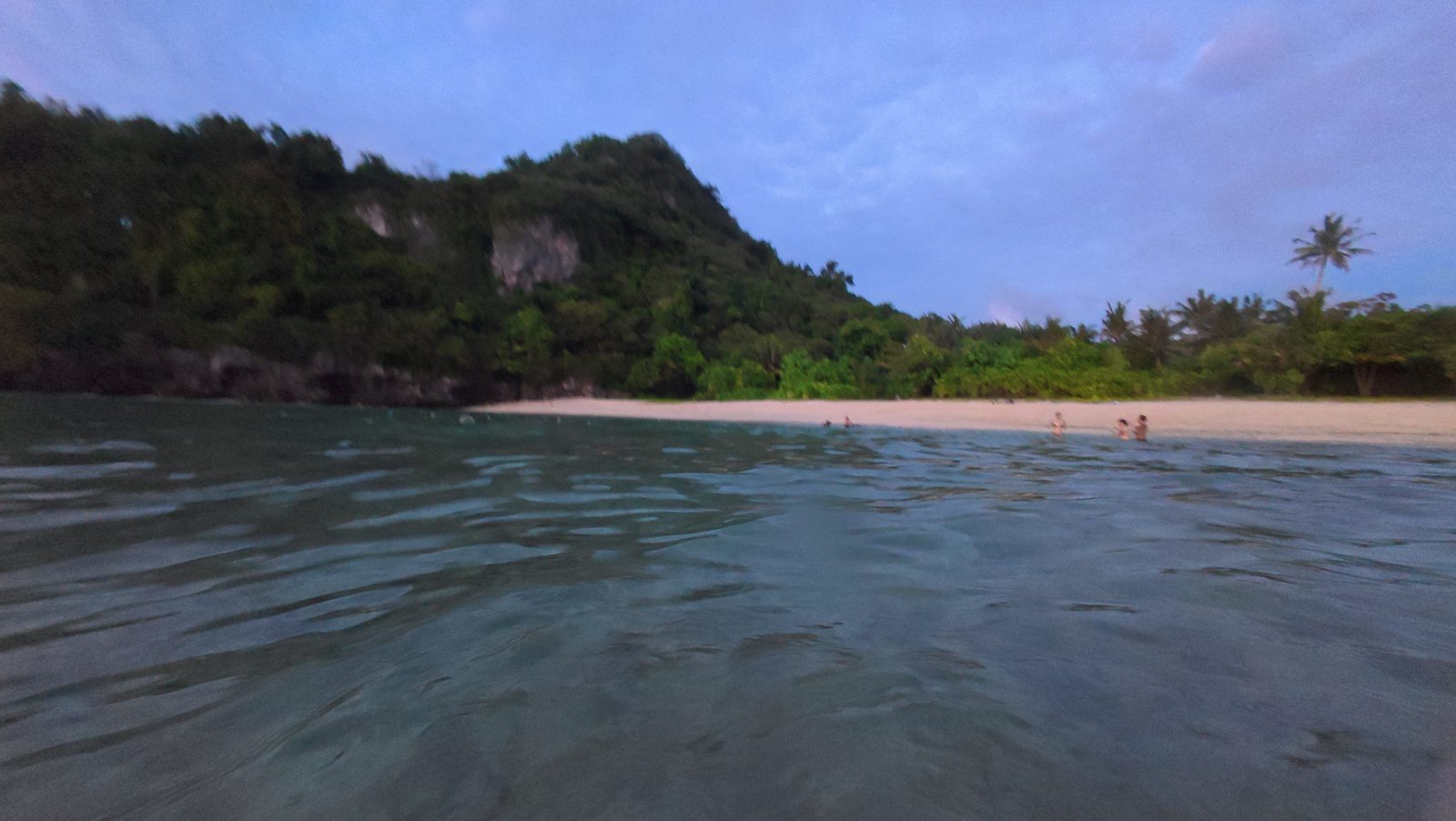 건비치 스노클링 - 비치 방향