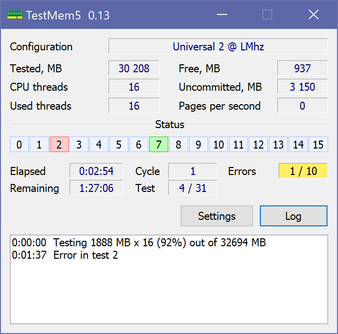 TestMem5 공식 이미지